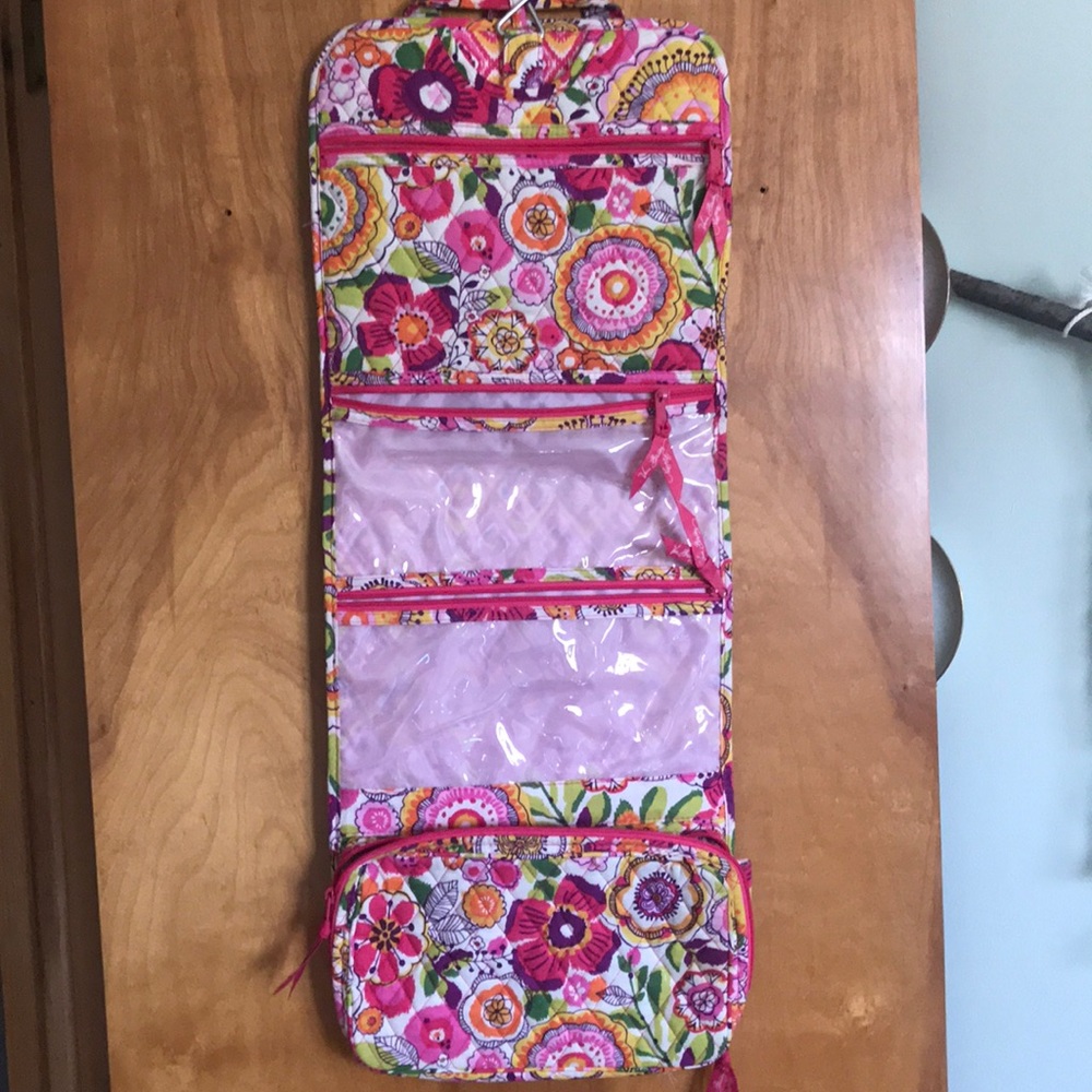 Vera Bradley travel toiletries carrier